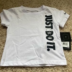 Nike shirt 24 months with tags. White/black - new